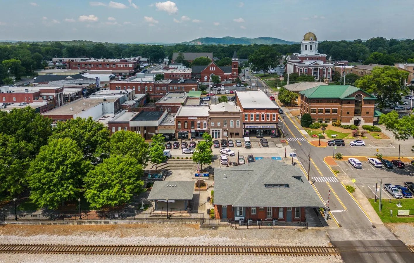 image of downtown Cartersville